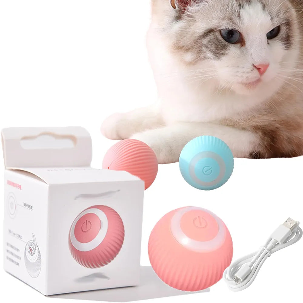 Pelota para gatos detalle