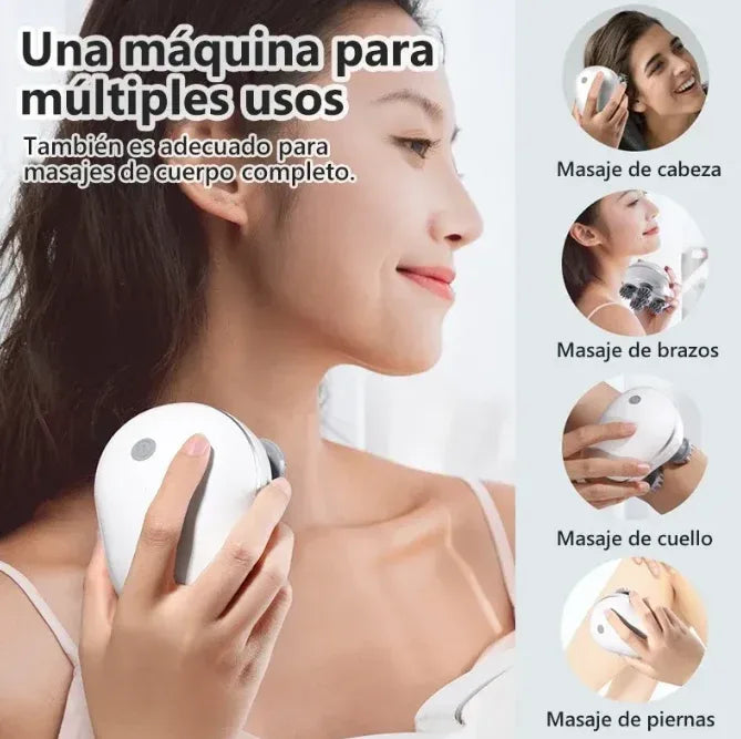 Luz roja del masajeador