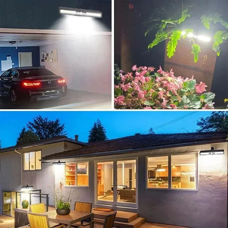 Lámpara solar LED para exteriores